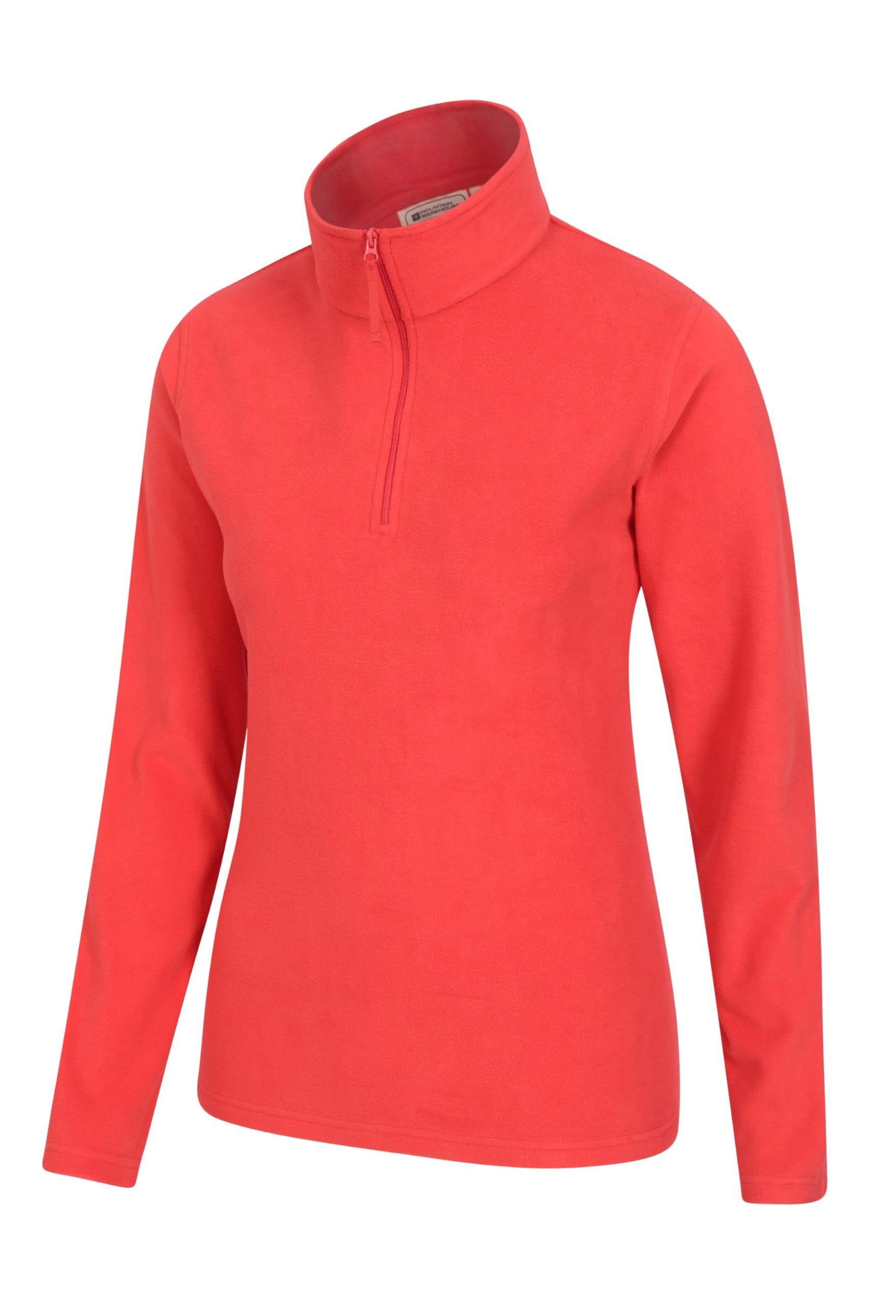 Mountain Warehouse Camber Half Zip Women's Fleece - Lightweight, Warm & Cosy Half Zip Sweatshirt - Best for Spring Summer, Camping, Outdoors, Travelling & Hiking — view 8