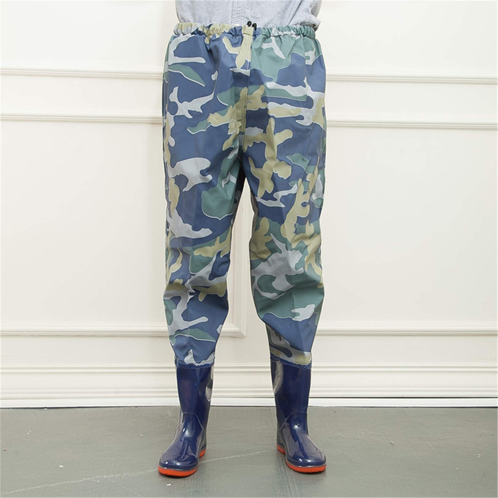 Waders étanches anti-transpiration avec pantalon et bottes de pêche légères 43