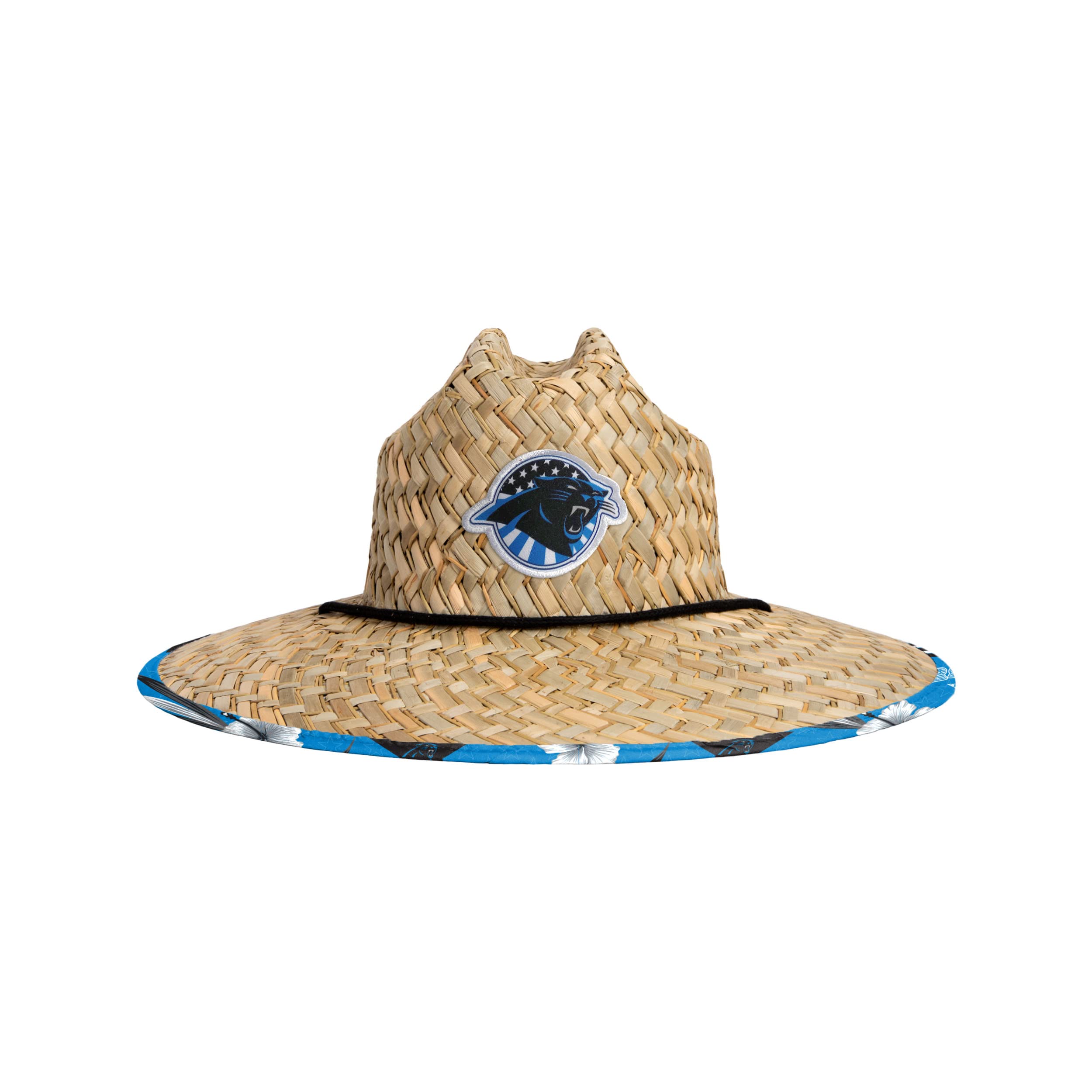 FOCO Carolina Panthers NFL Americana Straw Hat