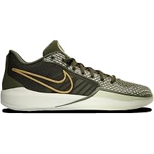 Womens Nike Sabrina 1 Basketball Shoes in Khaki/Metallic Gold/Olive
