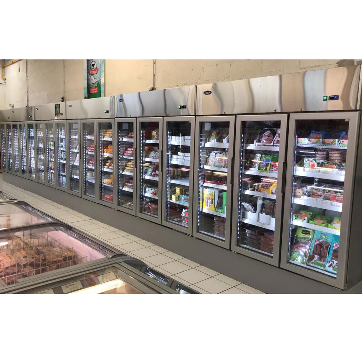 Atosa Frigo Vitré Professionnel 670 Litres Tropicalisé