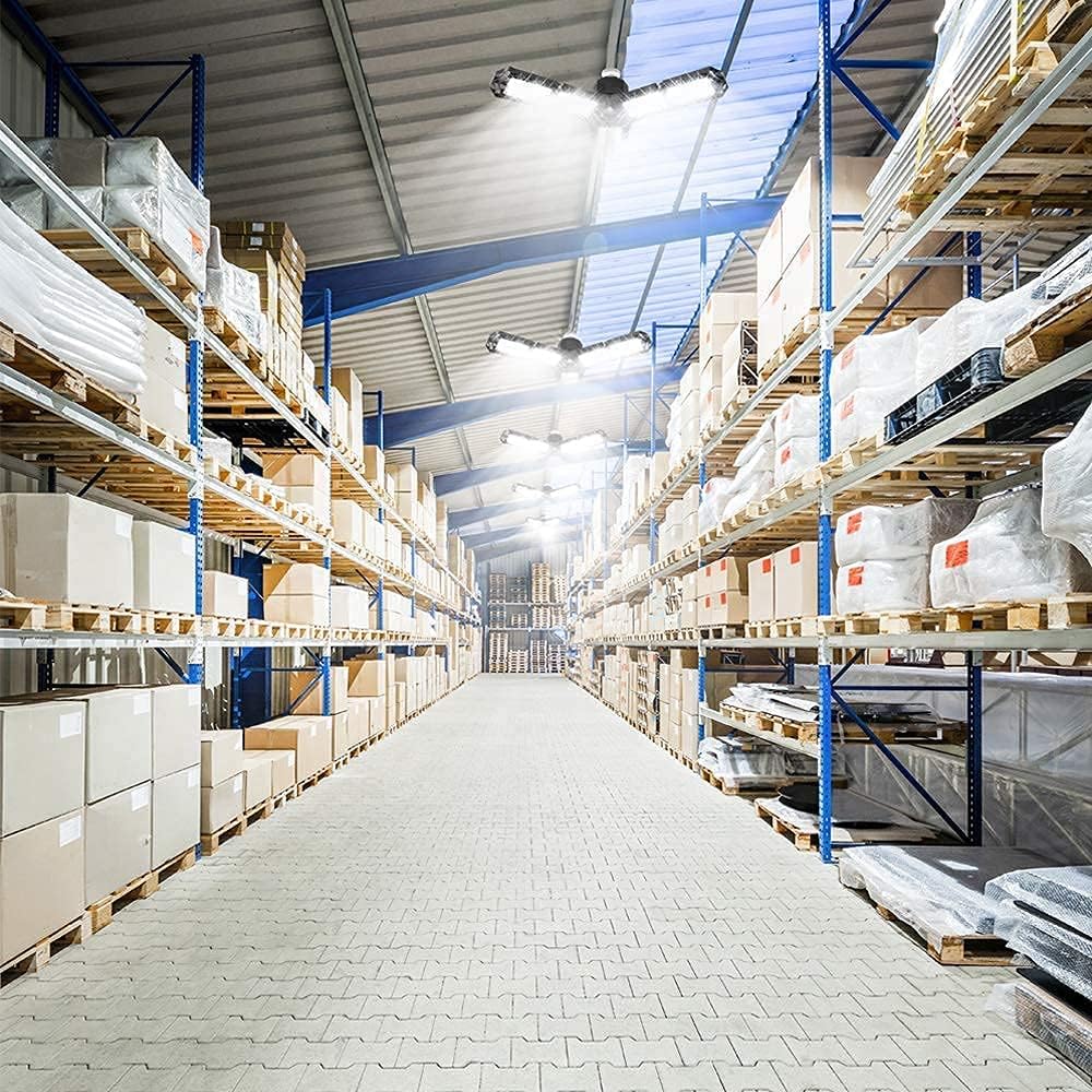 Bеѕt Cуbеr Mоndау 🔥 2 Pack Garage Light LED Garage Light E26/E27 Garage Lights, Ceiling LED Shop Light, 120W Deformable Garage Lights, LED Garage Lighting Garage Light Bulb, LED Lights for Garage Organization, Basement Rеvіеw 2 Pack Garage Light LED Garage Light E26/E27 Garage Lights, Ceiling LED Shop Light, 120W Deformable Garage Lights, LED Garage Lighting Garage Light Bulb, LED Lights for Garage Organization, Basement