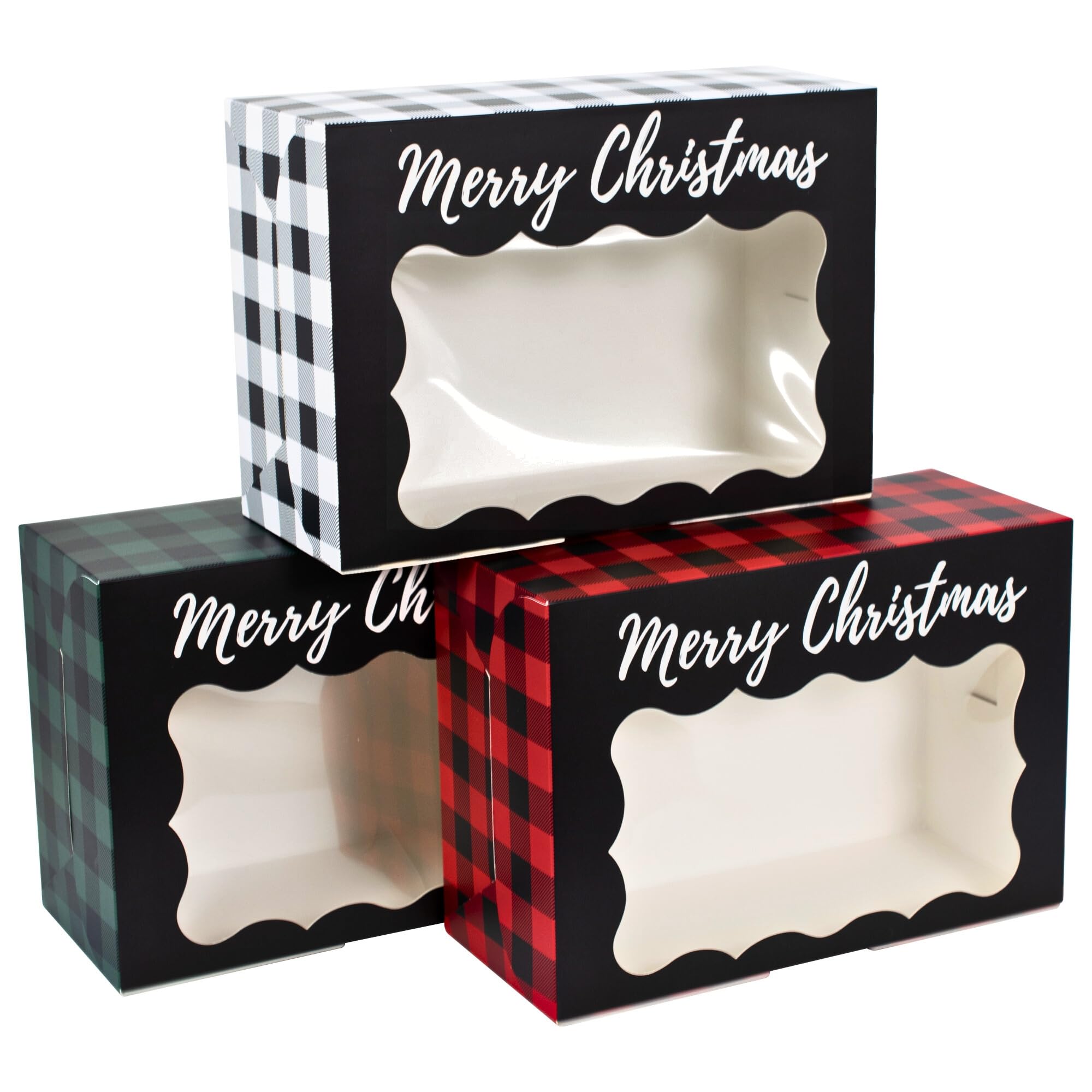 Polka Dot Cookie Boxes - 12 Pack with Window -11 Polka Dot Cookie Boxes - 12 Pack with Window -11