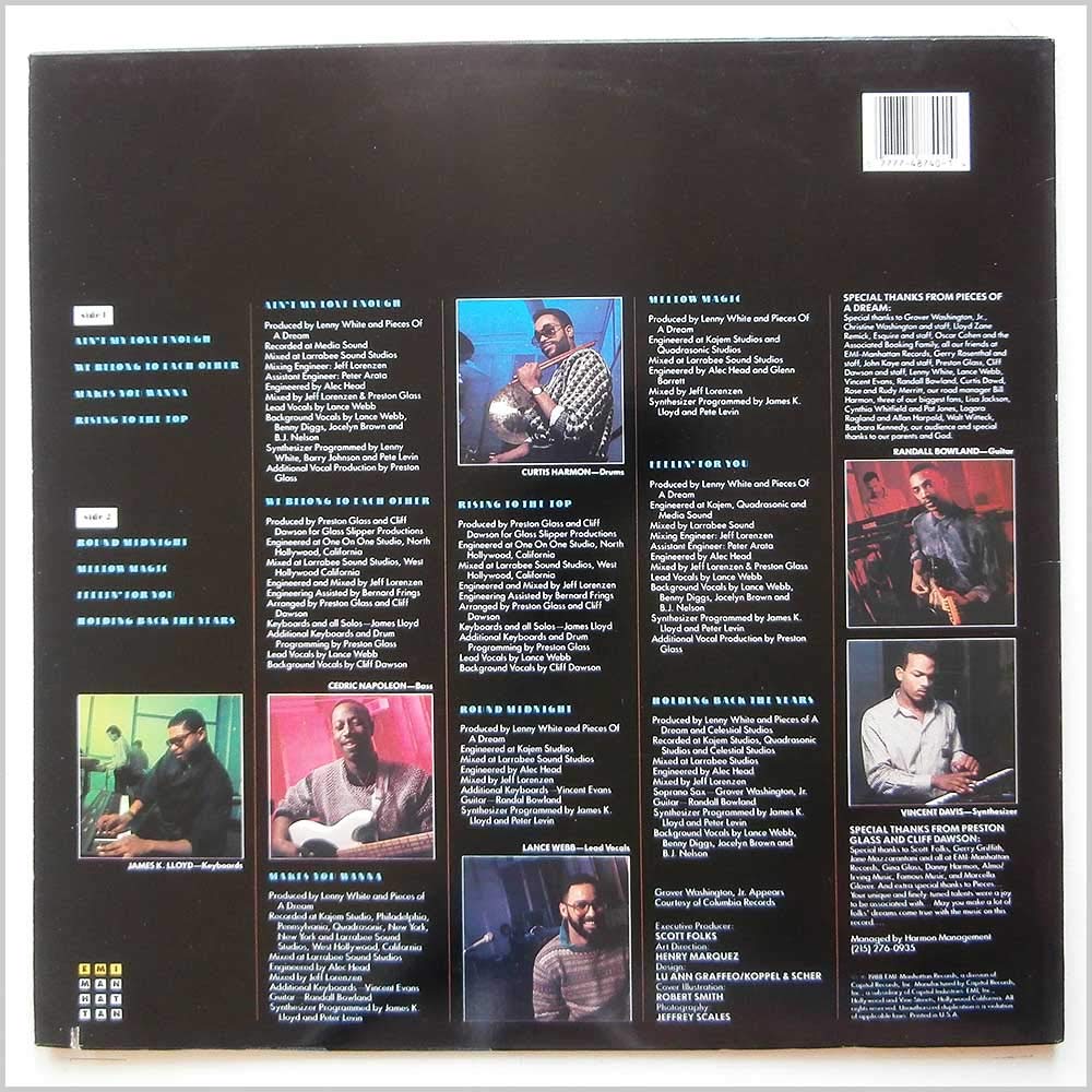 Makes You Wanna - Pieces Of A Dream LP