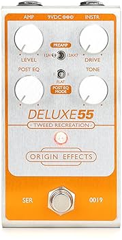 Amazon.com: Origin Effects Deluxe55 Tweed Recreation Pedal