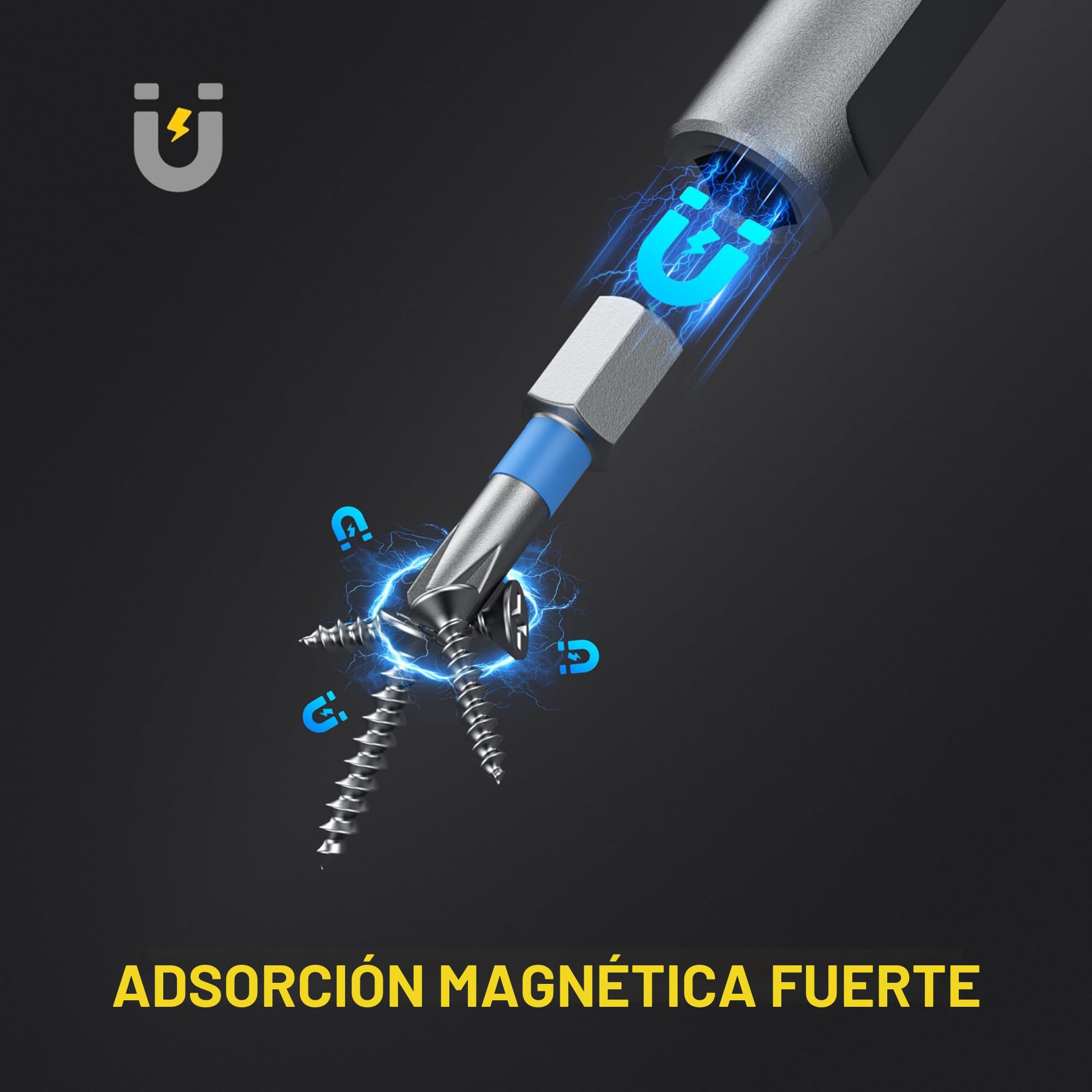 Juego de destornilladores magnéticos 42 en 1, juego de destornilladores de trinquete multibroca con estuche de almacenamiento, kit de herramientas de reparación para computadora, gafas, bicicletas