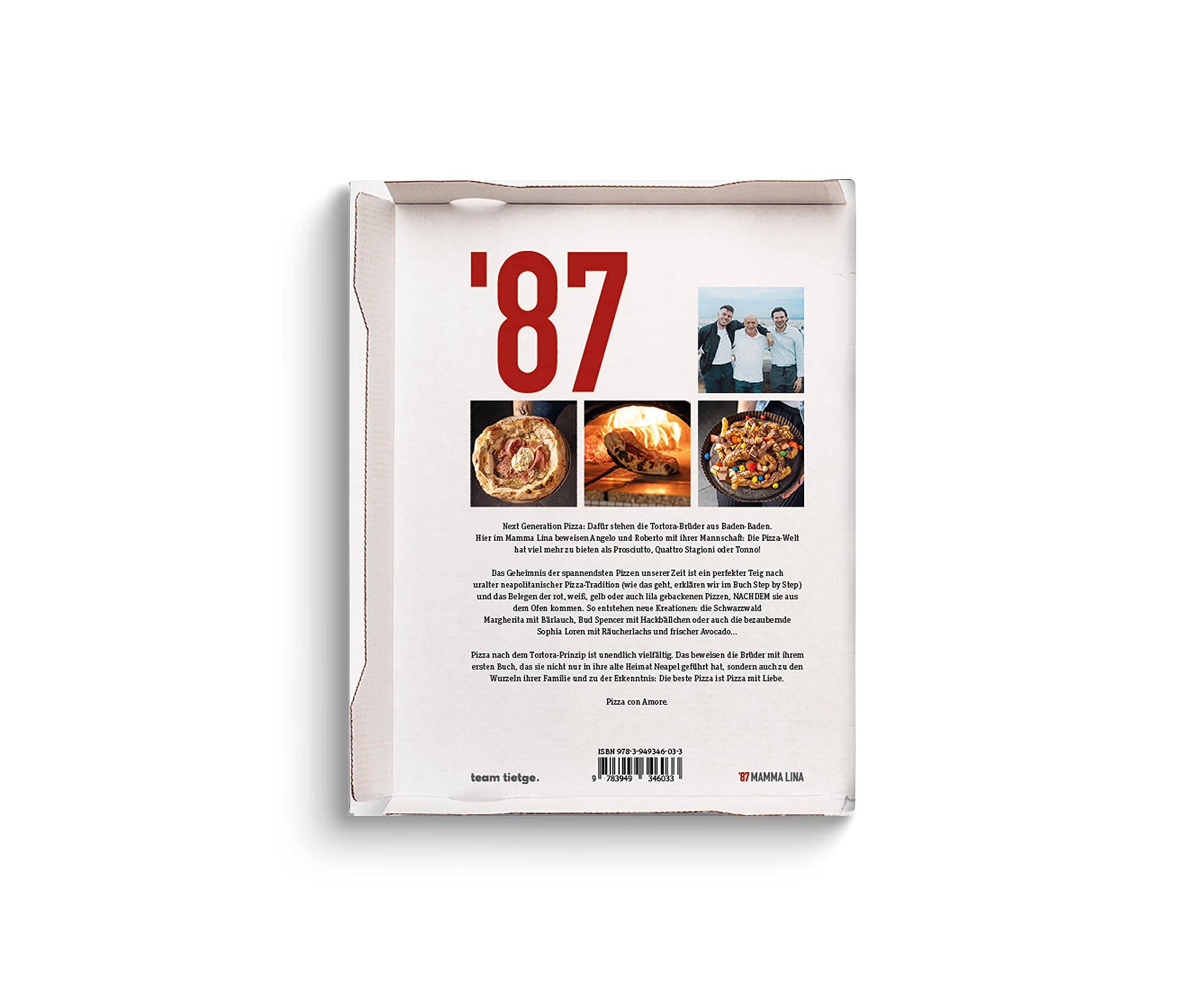 Pizza con Amore: DIE NEXT GENERATION PIZZA DER TORTORA BRÜDER VON '87 MAMMA LINA