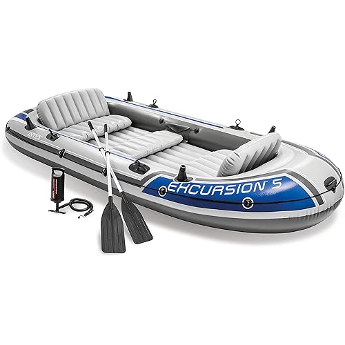 Intex Excursion 5 Person Boat Set