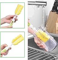 Vista 6 de Kit de tarros de germinación de 2 tarros de albañil de boca ancha de cuarto de galón con tapas de malla de pantalla de acero inoxidable 316, bandeja