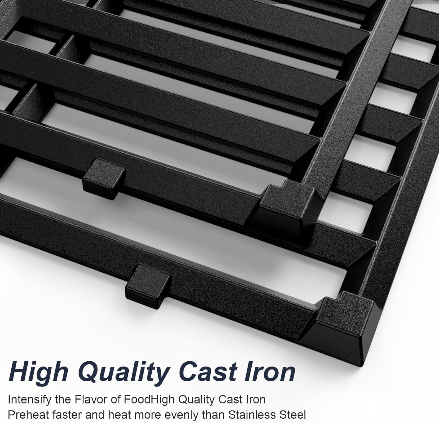 Grill Parts for Weber Spirit e310, 17.5" Grill Grates for Weber Spirit 300 and Spirit II 300, Spirit E/S310 E/S315 320 330 SP320, Spirit 700, Genesis 1000-3500, Gold & Silver B/C Gas Grill, 7638 7639