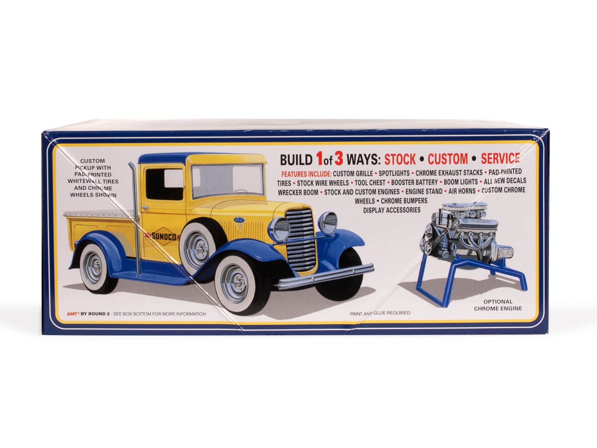 Amazon.com: AMT 1934 Ford Pickup Sunoco 1:25 Scale Model Kit