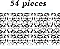 Vista 2 de 54 calcomanías de pared con diseño de panda, removibles, de vinilo, para cuarto de bebé, niños, niñas, decoración de pared