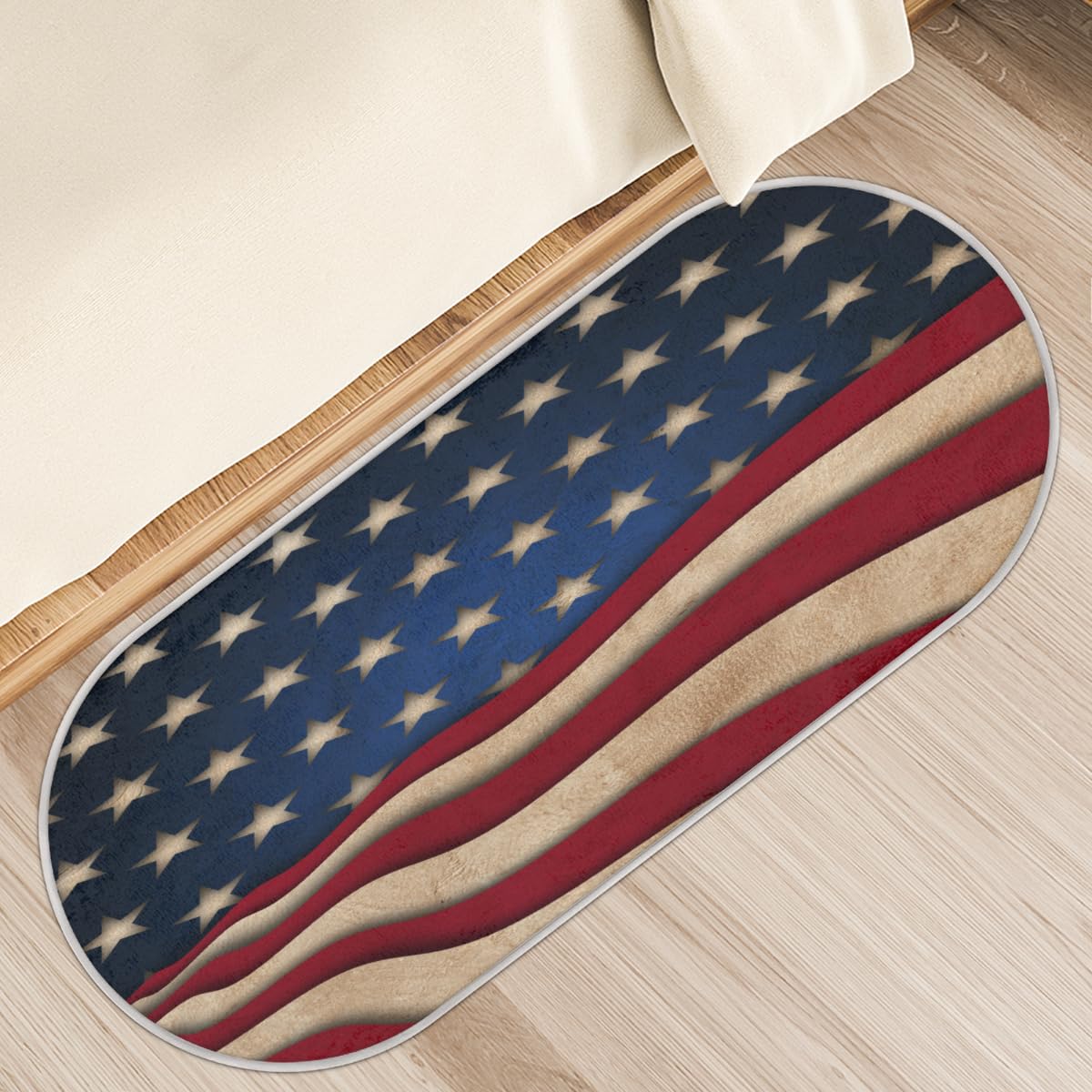 Tapis de chambre 4 juillet doux pour une décoration de maison chaleureuse