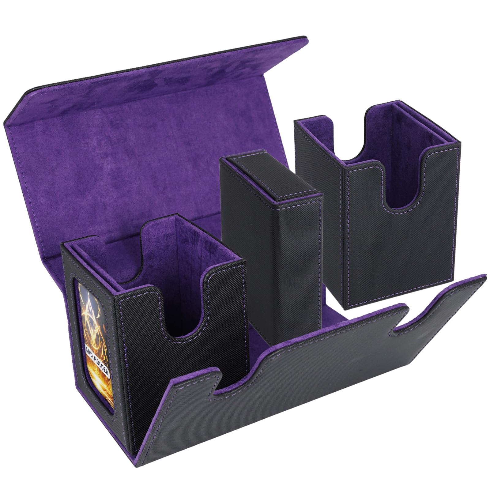 AFIING MTG Commander Card Storage Box - Image 3