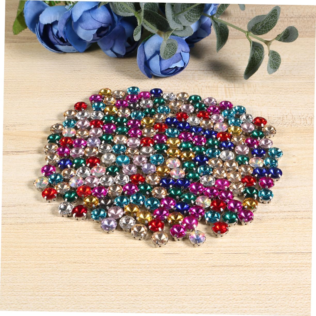 Crystal Claw Rhinestones for DIY Clothes, 200pcs Glass