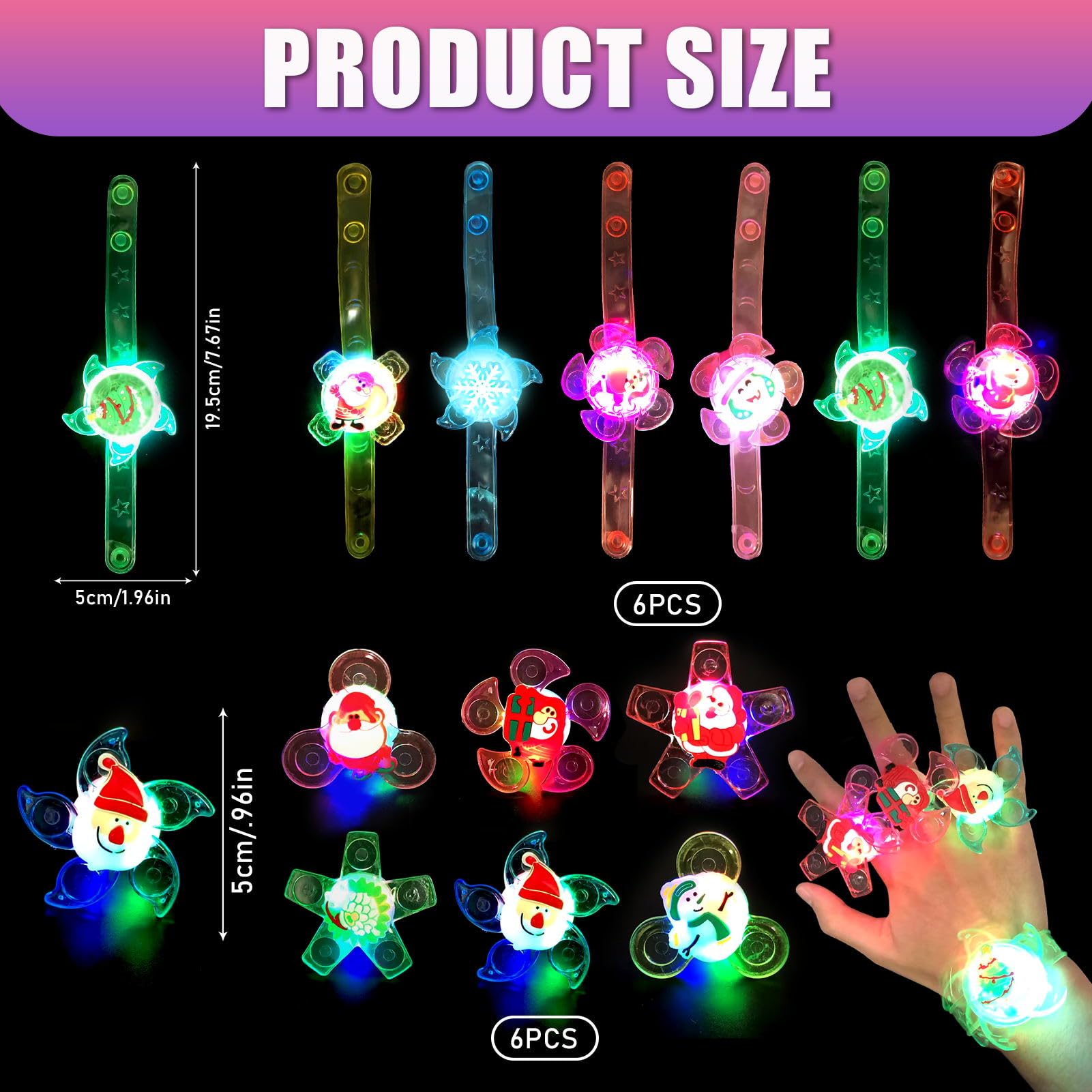 60 Lot LED Jouets Lumineux Coloré Clignotant Jouet | Clignotantes Lunettes De Soleil, Bagues