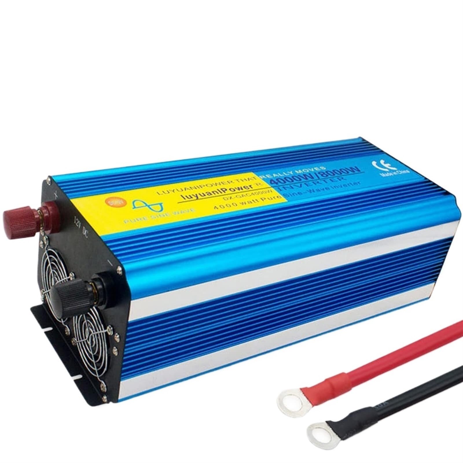 CZVJUKBYP 3000w/3500w/4000w Pure Sine Wave Inverter Dc 12v/24v to Ac 110v/220v Power Invert Peak Converter for Supply(4000W,24Vto220V)