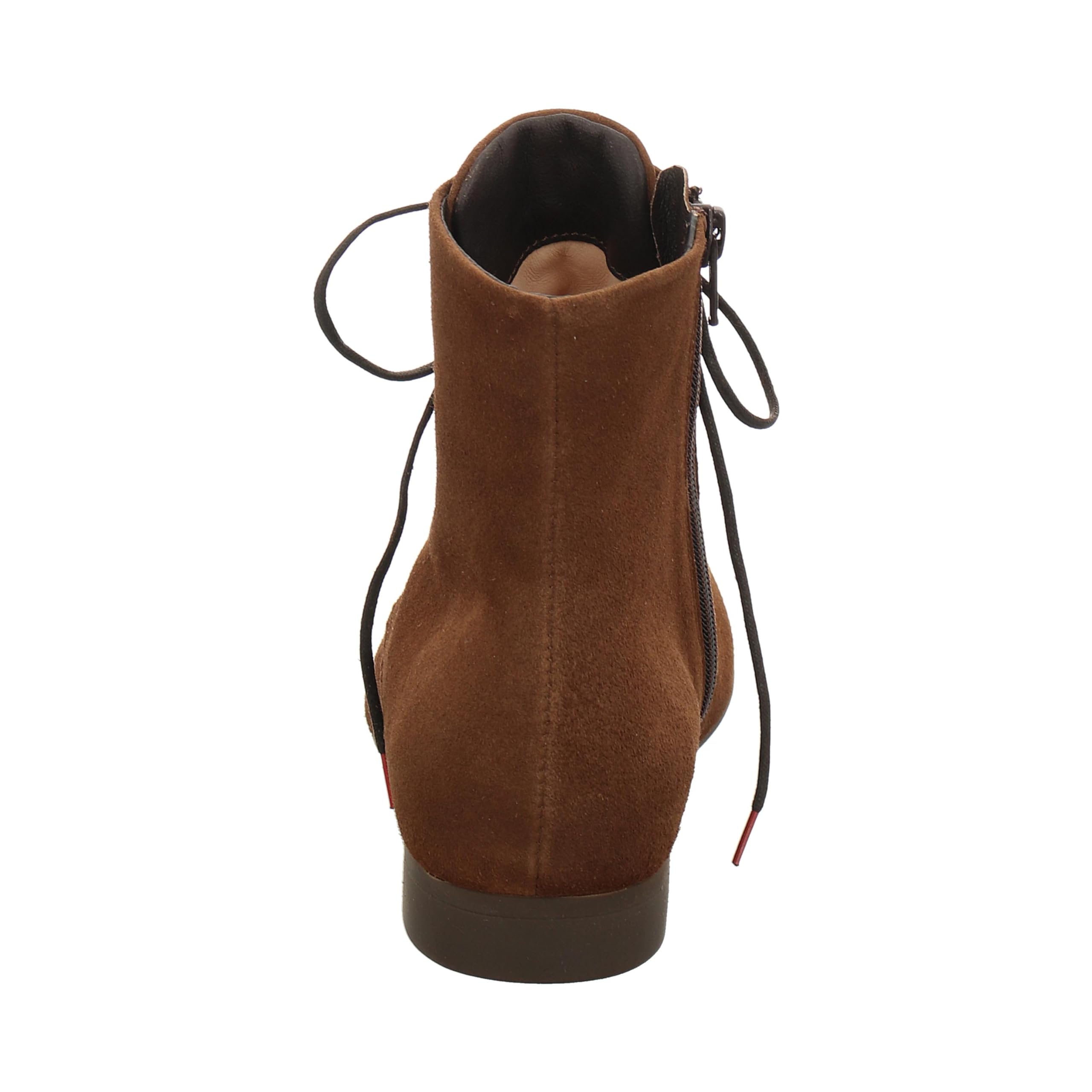 Think! Damen GUAD2 Leder gefütterte nachhaltige Stiefelette, 3000 Schoko, 38 EU – Ansicht 3