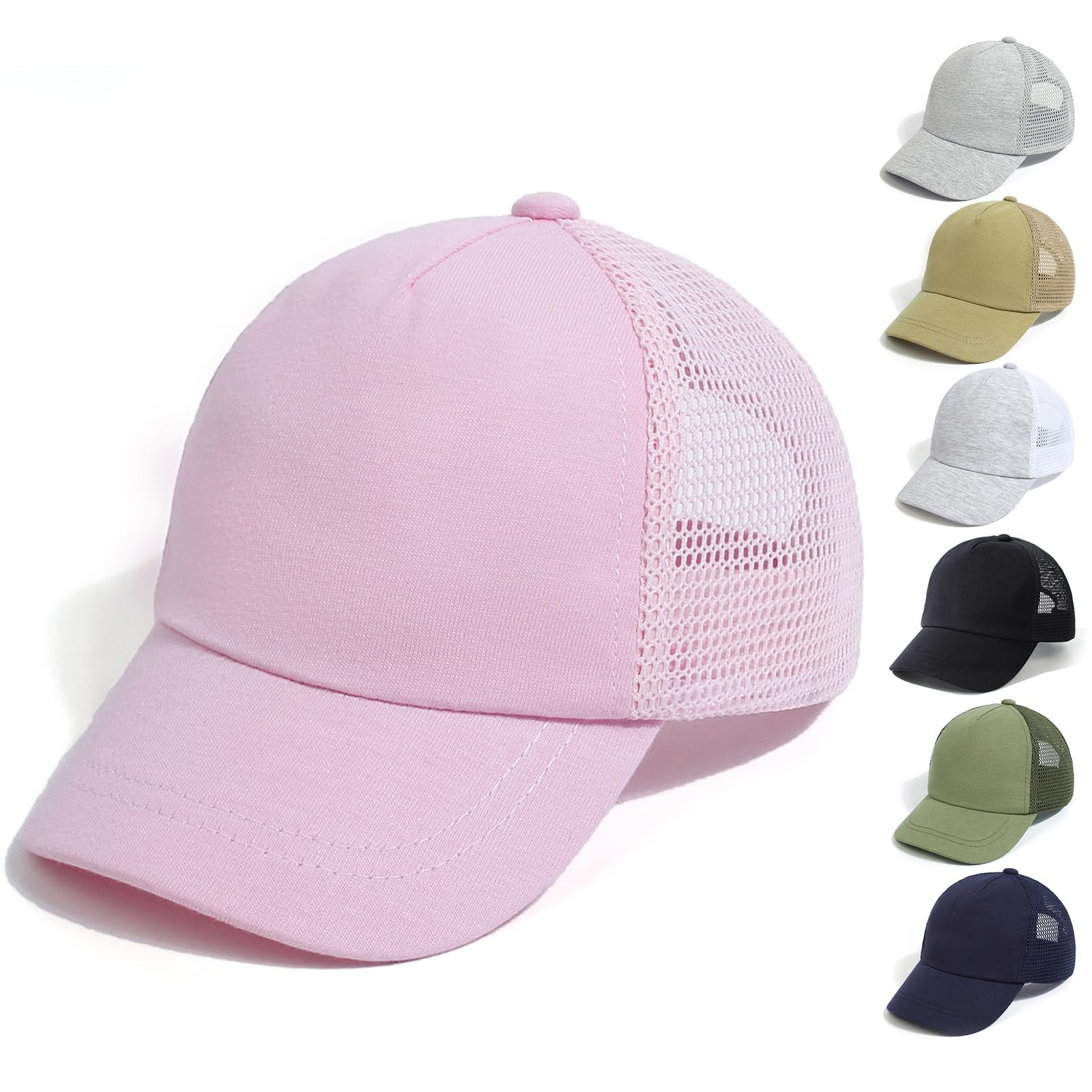 QIYIENDIAN Baby Toddler Gorras Ajustable Sol Sombreros Dinosaurio Solid Color Sombrero Niños Niños Niñas