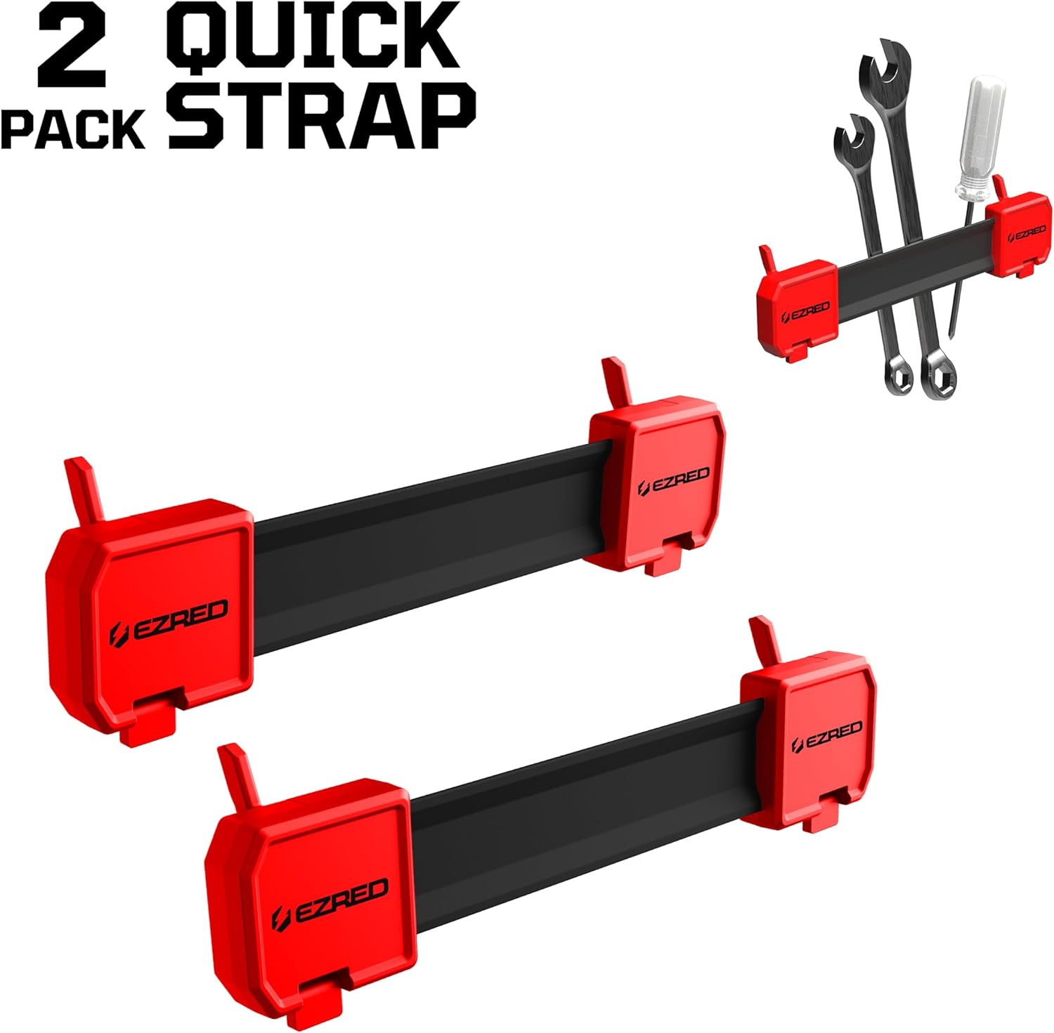 EZRED EZP6PK 16-Piece Peg Board Tool Storage and Organization For Wrenches, Screwdrivers, Spray Cans, and More Tools