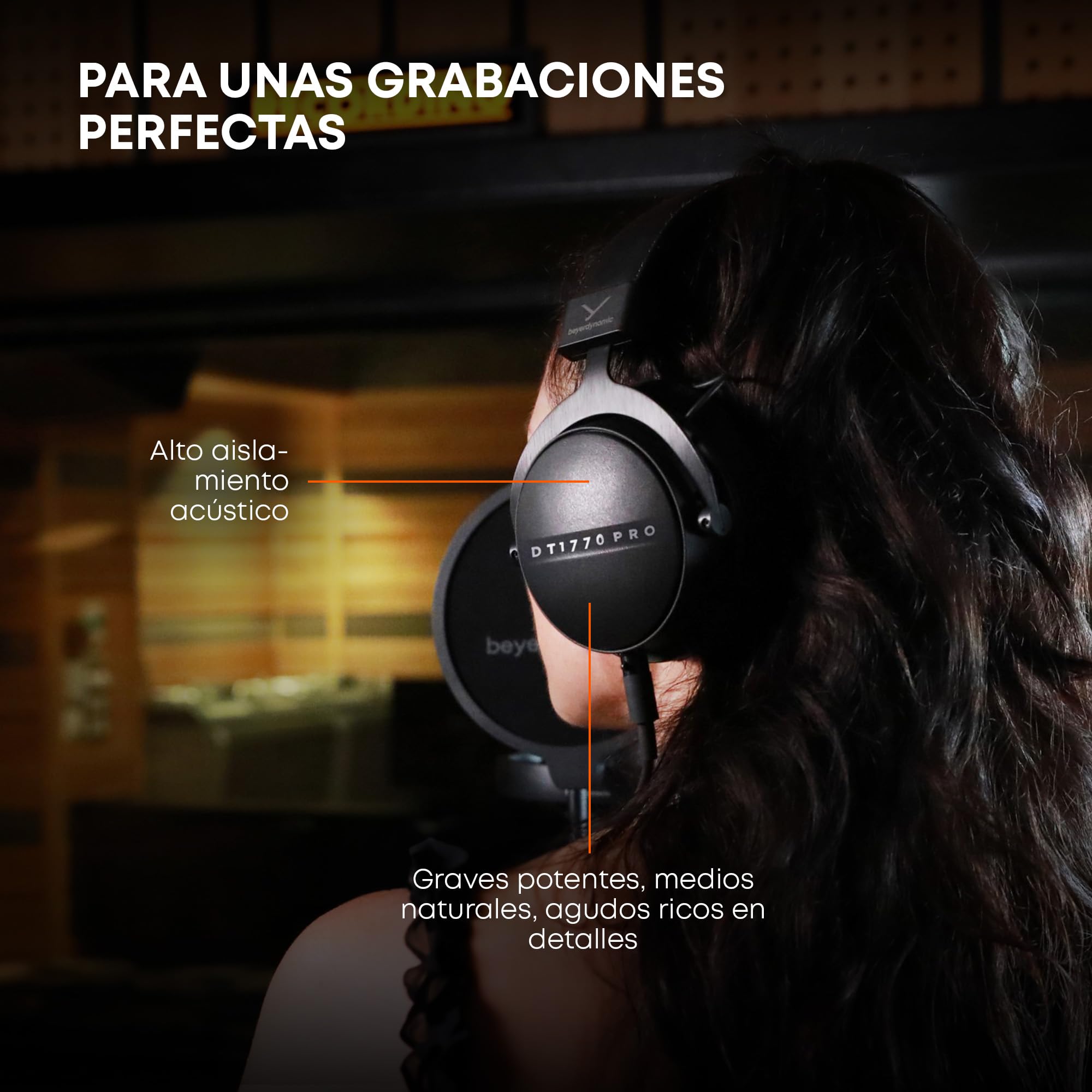 beyerdynamic DT 1770 Pro MKII Auriculares de Estudio Tesla prémium Aptos para grabación Profesional, así como monitorización y edición (Cerrados)