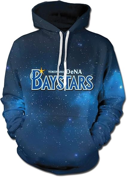 Amazon.co.jp: [misdozcq] 横浜DeNAベイスターズ メンズパーカー プル