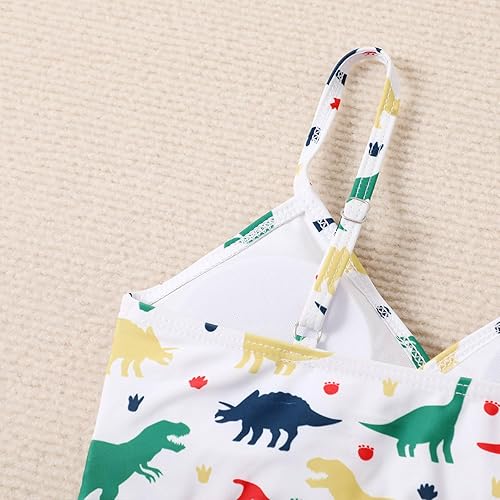 Miniatura 7 de Traje de baño Bonito niñas pequeñas baño niños y niñas Traje de baño Estampado natación Bikini Playa trajes Tankini