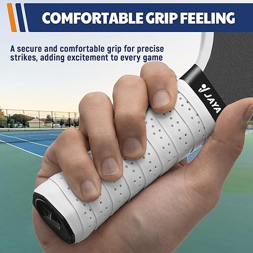 Miniatura 3 de JAYA Cinta de Agarre para Pala de Pickleball, Paquete de 2 o 5 Cintas de Agarre de Repuesto para Pickleball, Absorbe la Humedad y Cómoda Cinta de