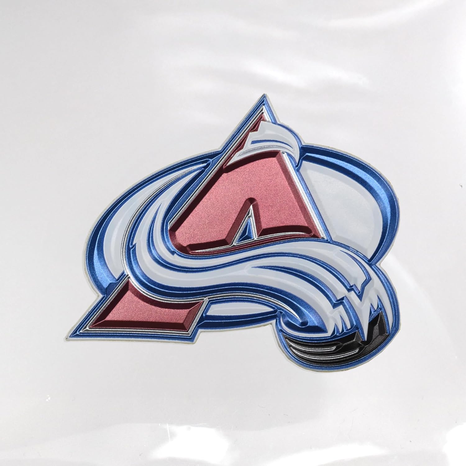 Littlearth NHL Clear Mini Backpack Colorado Avalanche with 3D Logo