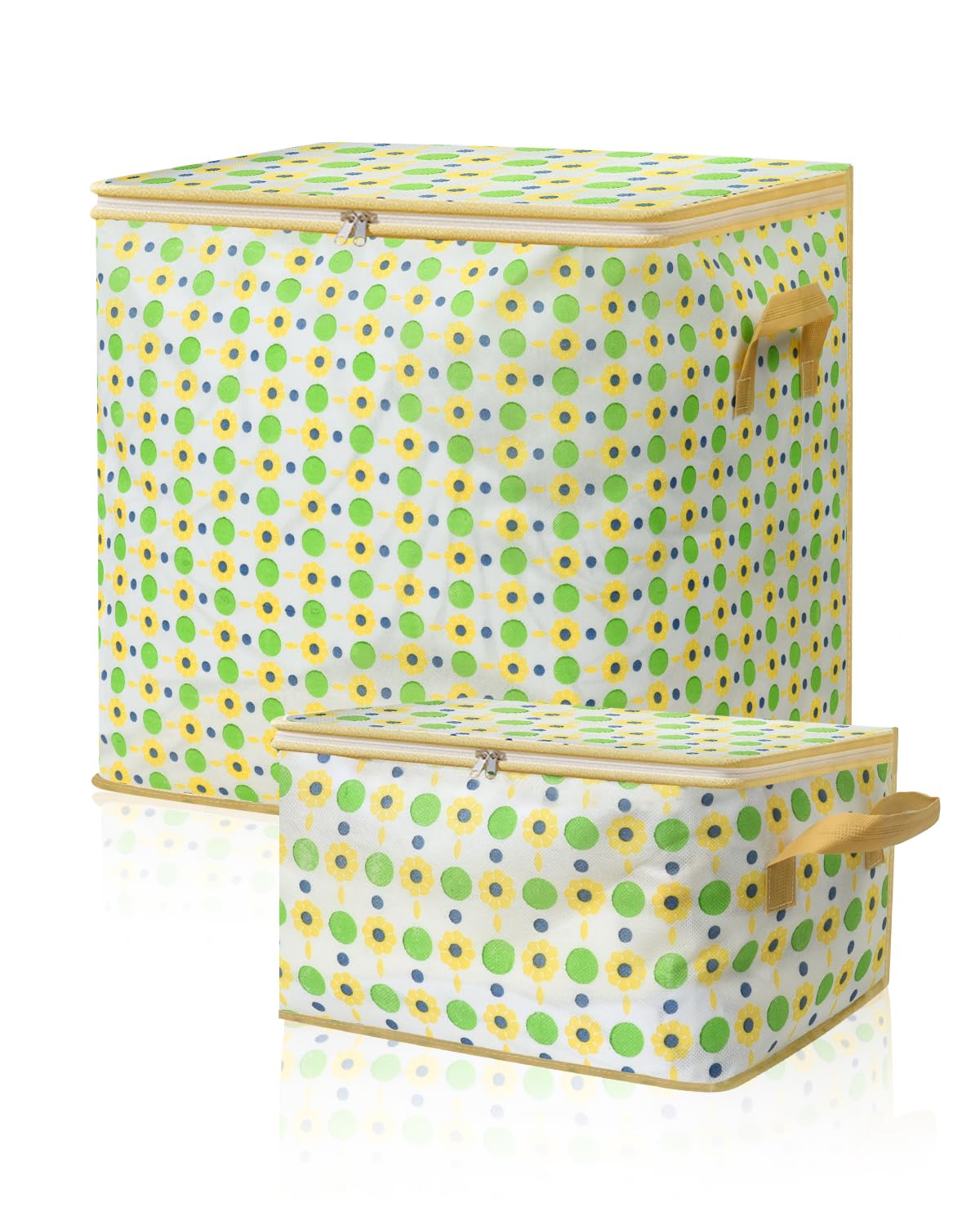 Lifewit Lot de 6 Sac de Rangement Vetement 35L, Boîte de Rangement