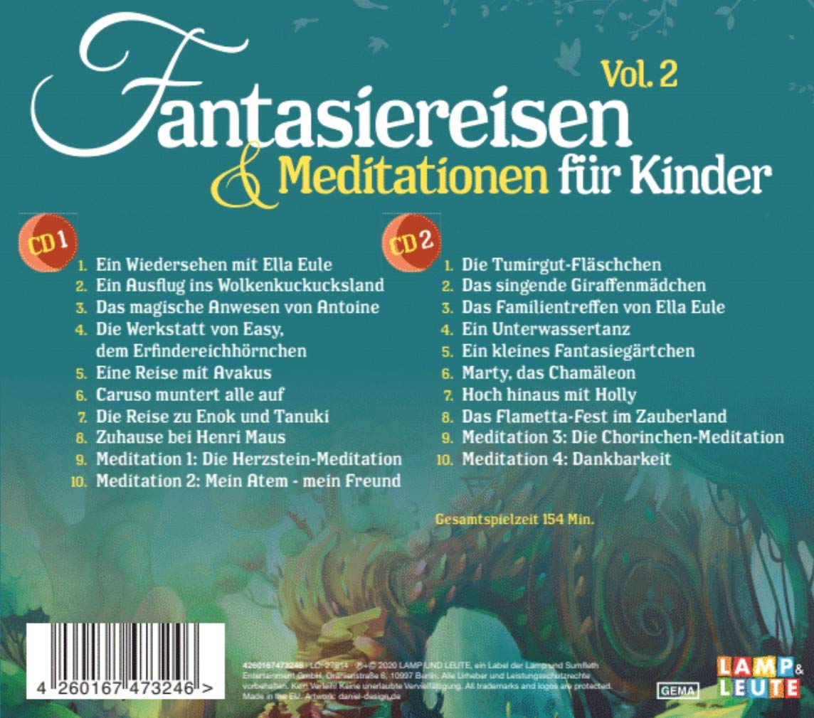 Fantasiereisen & Meditationen Für Kinder Vol. 2