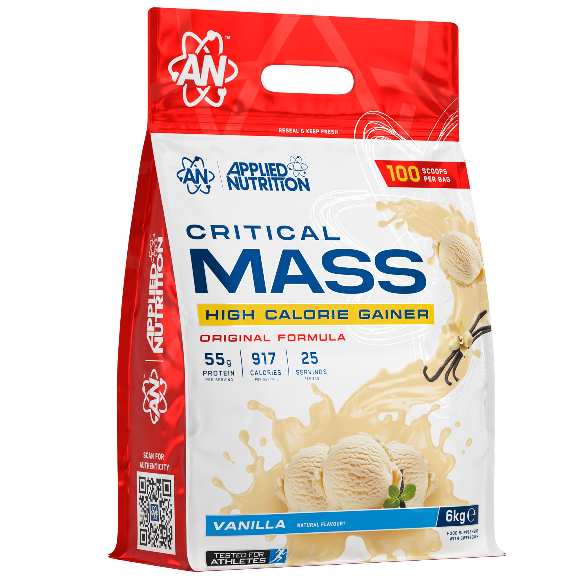 Applied Nutrition Critical Mass Original (6000g) Vainilla