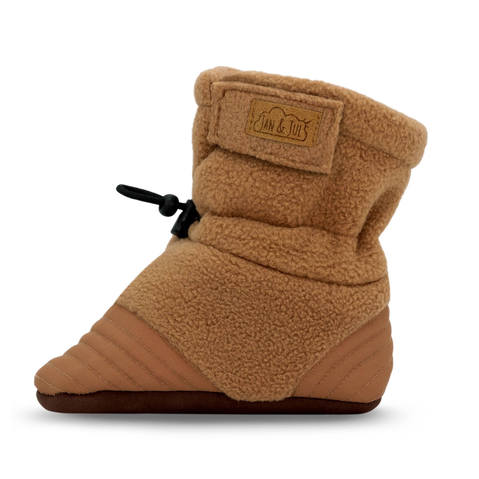 Jan & Jul Botines de forro polar para bebé Stay-Put