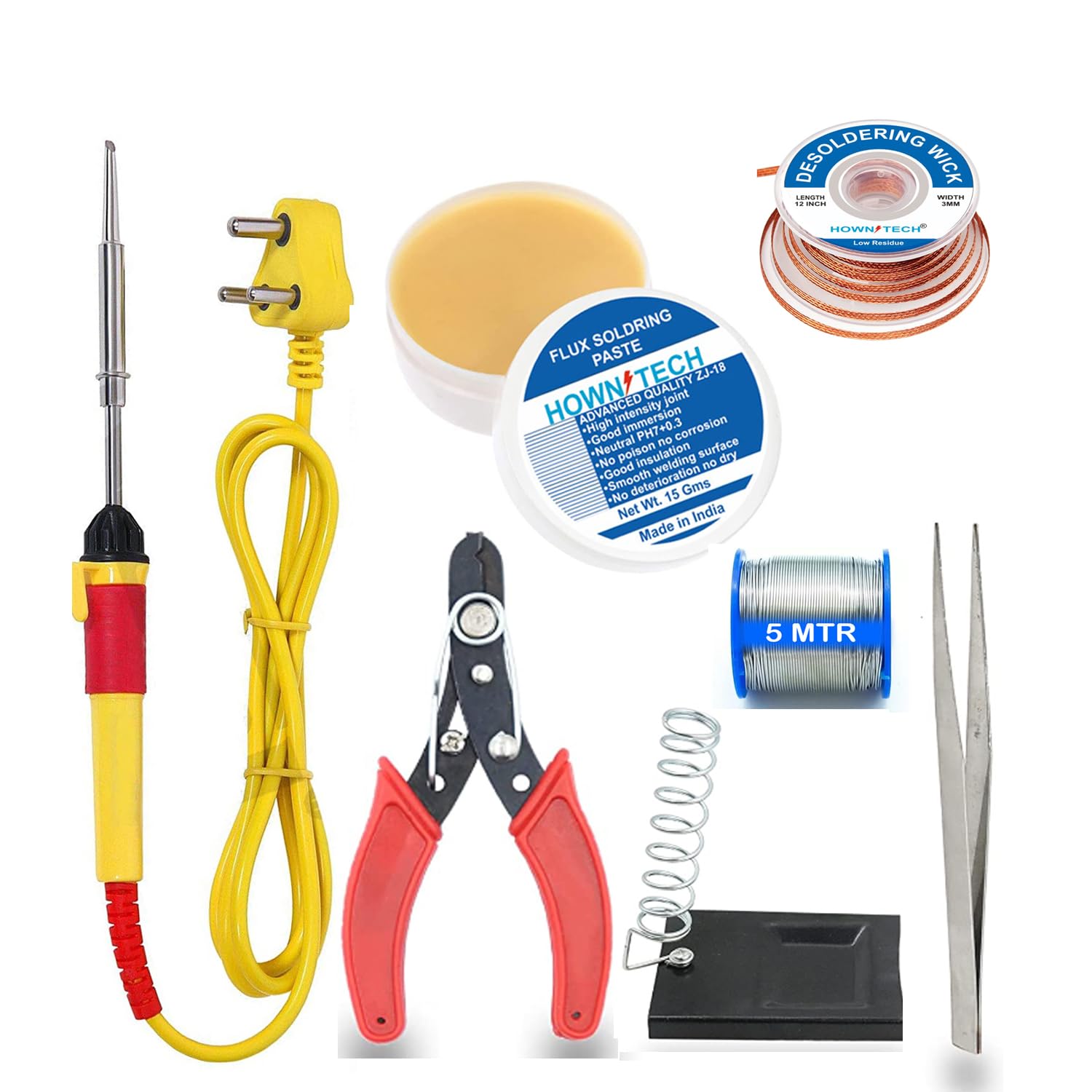 See full amazon price history chart for HOWN TECH Soldering Iron, 25W Soldering Gun, 7-in-1 Soldering Kit & Wellding Kit, Wire Cutter, Stand, Solder Wire, Tweezer, Soldering Flux, DE soldering Wire & Soldering Iron HOWN TECH Soldering Iron, 25W Soldering Gun, 7-in-1 Soldering Kit & Wellding Kit, Wire Cutter, Stand, Solder Wire, Tweezer, Soldering Flux, DE soldering Wire & Soldering Iron (B0CF2HRJ4R) Amazon Price History, Amazon Price Tracker