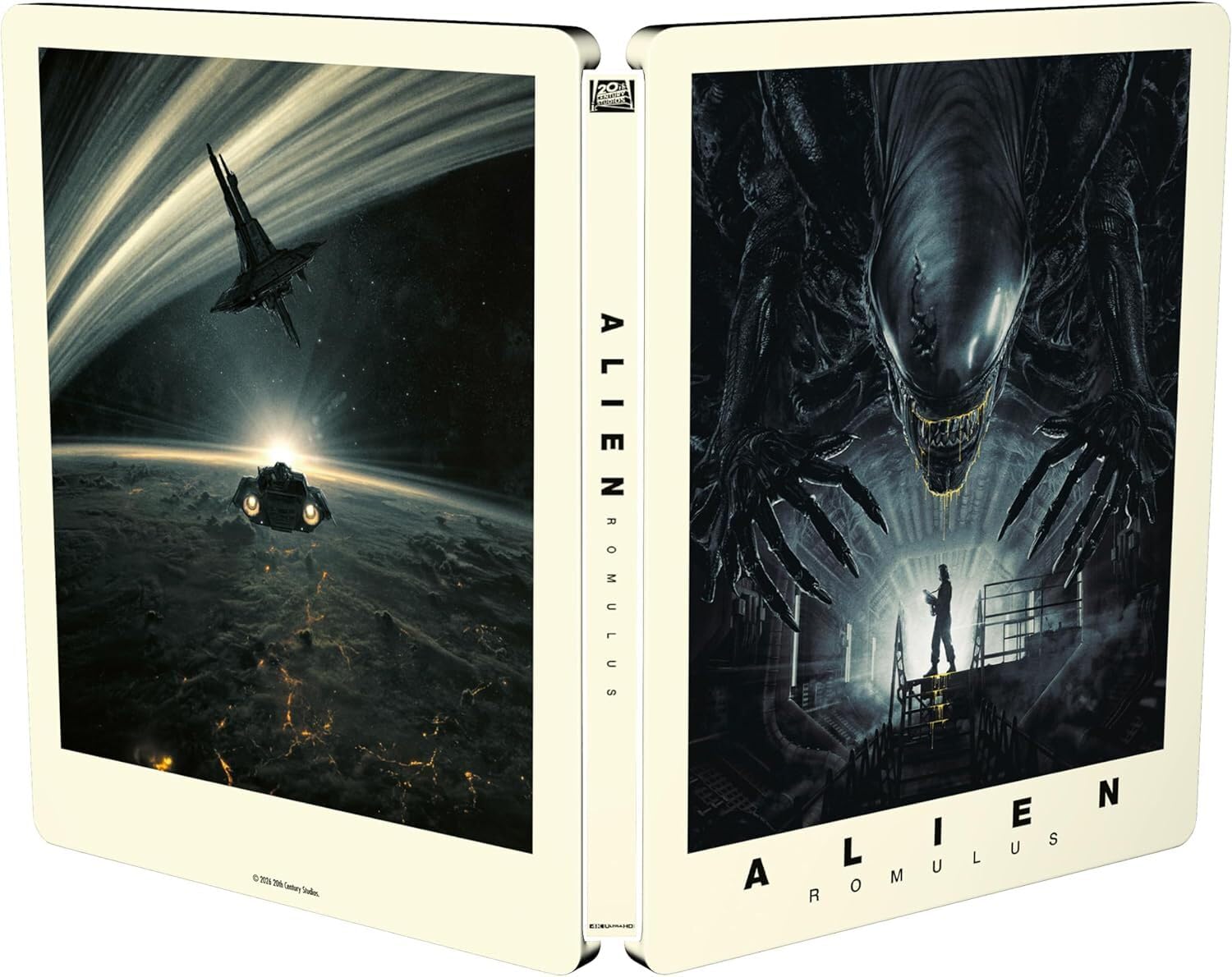 Alien: Romulus (SteelBook / Limited Edition) [Art by Matt Ferguson] [4K UHD + Blu-ray] [Region Free]
