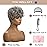 Short Curly Wigs for Blcak Women Black Mixed Silver Pixie Cut Wig for Black Women Cute Blonde Pixie Wig with Bangs Short Layered Pixie Wig Synthetic Natural Wavy Short Synthetic Hair Wigs for Women