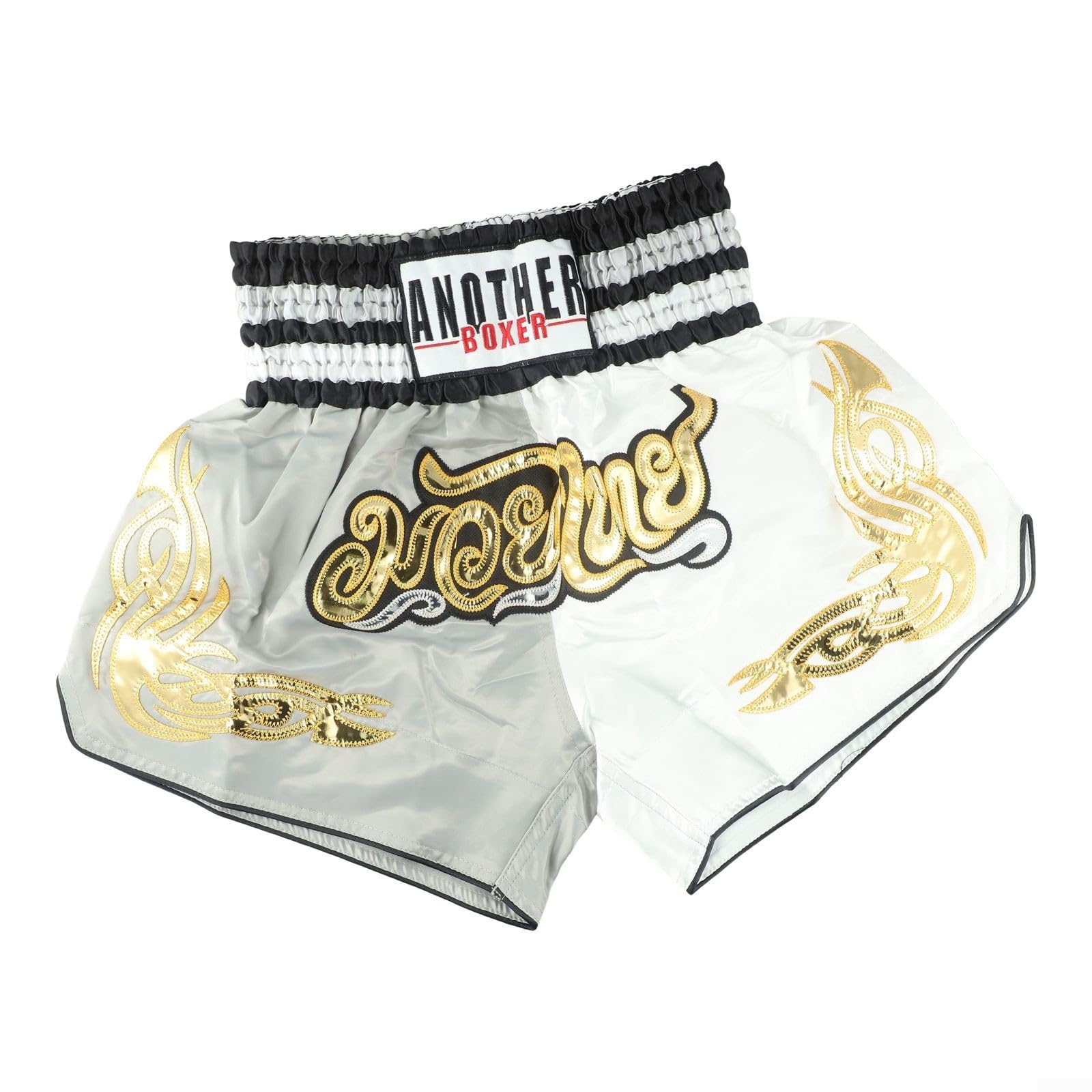 Pantalones cortos de Muay Thai para niños y adultos transpirables con cintura elástica
