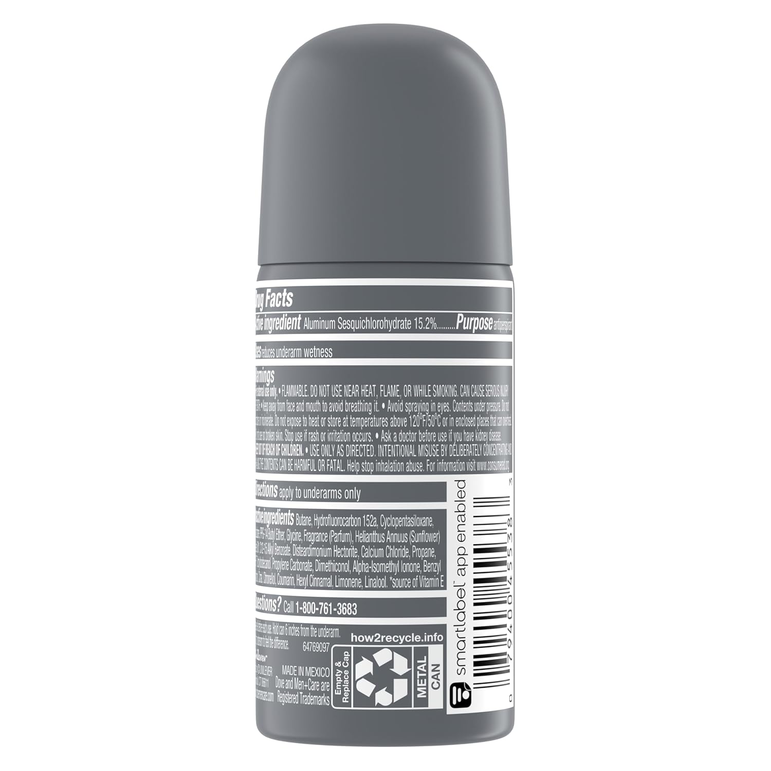 Dove Men+Care Antiperspirant Deodorant Dry Spray Clean Comfort 24 count For Men 72-hour Sweat and Odor Protection with Triple Defense Technology 1 oz