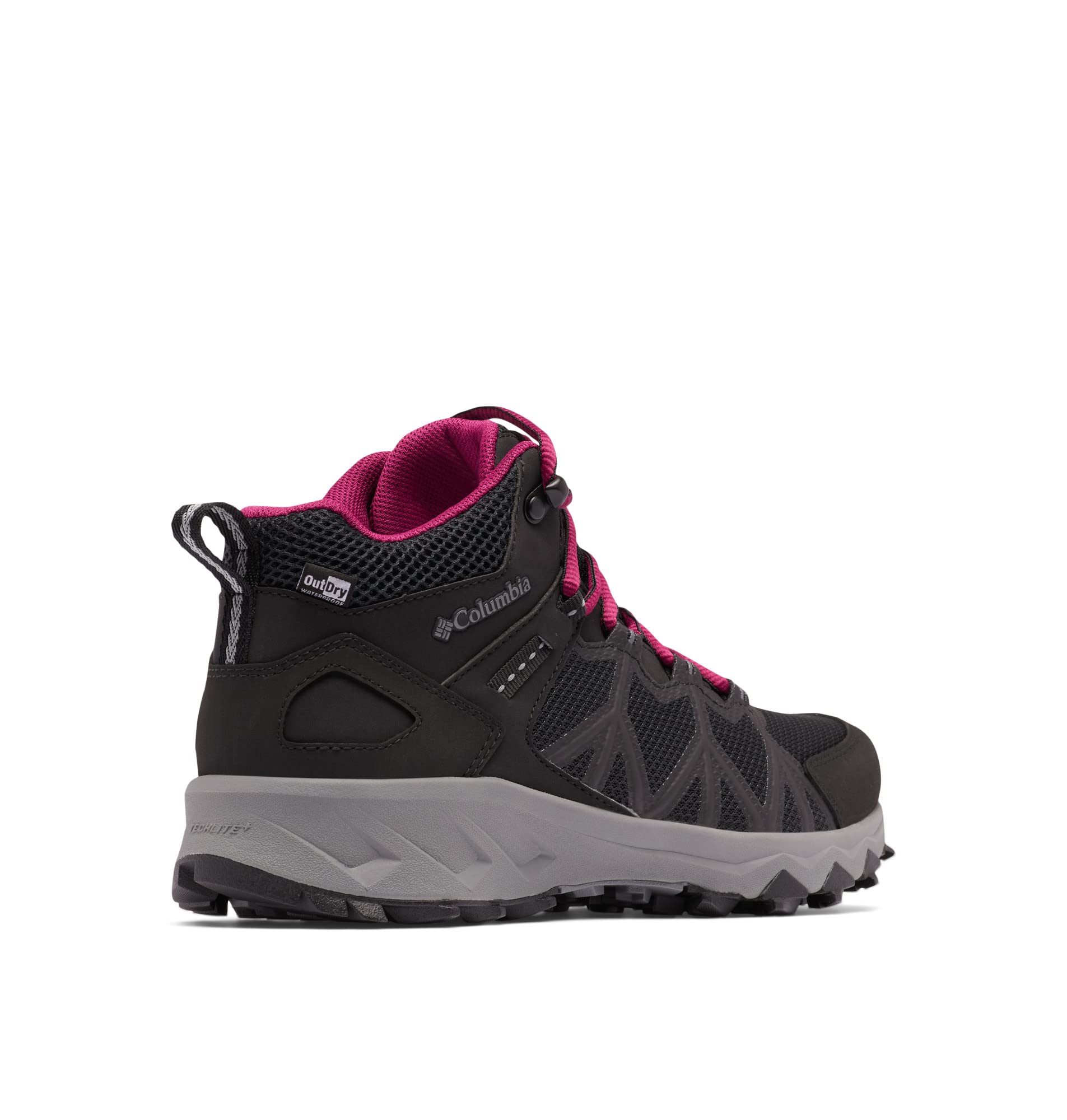 Columbia Peakfreak 2 Mid Outdry, Scarponi da trekking alta Donna, Black/Ti Grey Steel 2023 , 38.5 EU