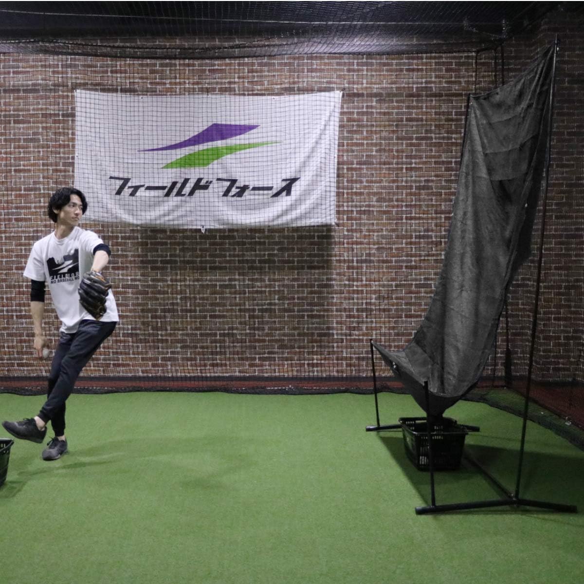 Amazon | NEW オートリターンネット・軟式 硬式 FTM-242AR トスマシン