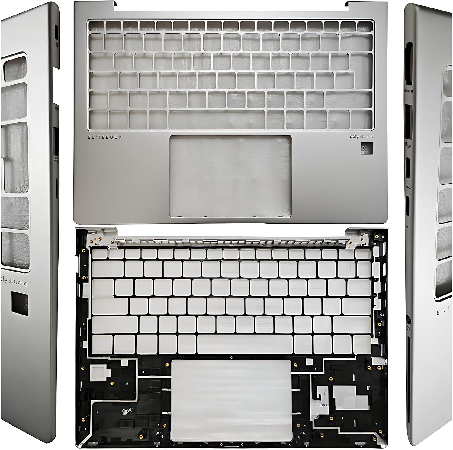 13.3" Silver Palmrest Large Enter SC Replacement for EliteBook 630 635 G11