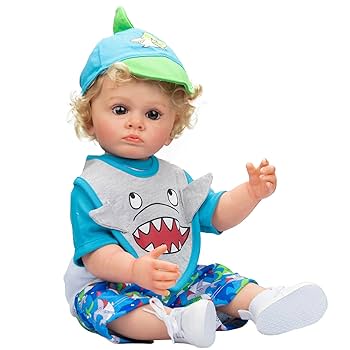 Amazon.co.jp: 55CM 全身ソフトシリコーンビニールリボーン