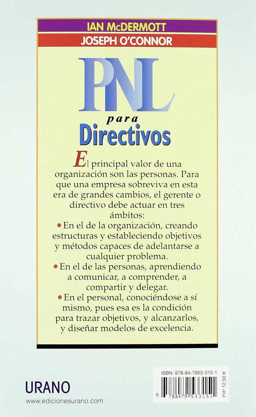 PNL para directivos (Programación Neurolingüística)