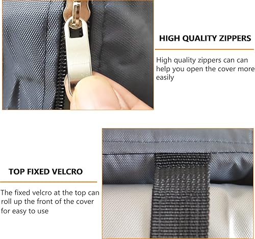 Miniatura 6 de Funda Impermeable para Estante, 600D Resistente y a Prueba de Polvo, Fundas de Almacenamiento para Estantes de Alambre, Fundas para Estanterías