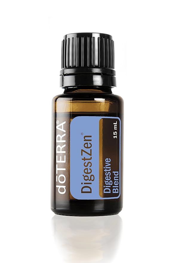 DigestZen essential oil digestive blend with peppermint and ginger