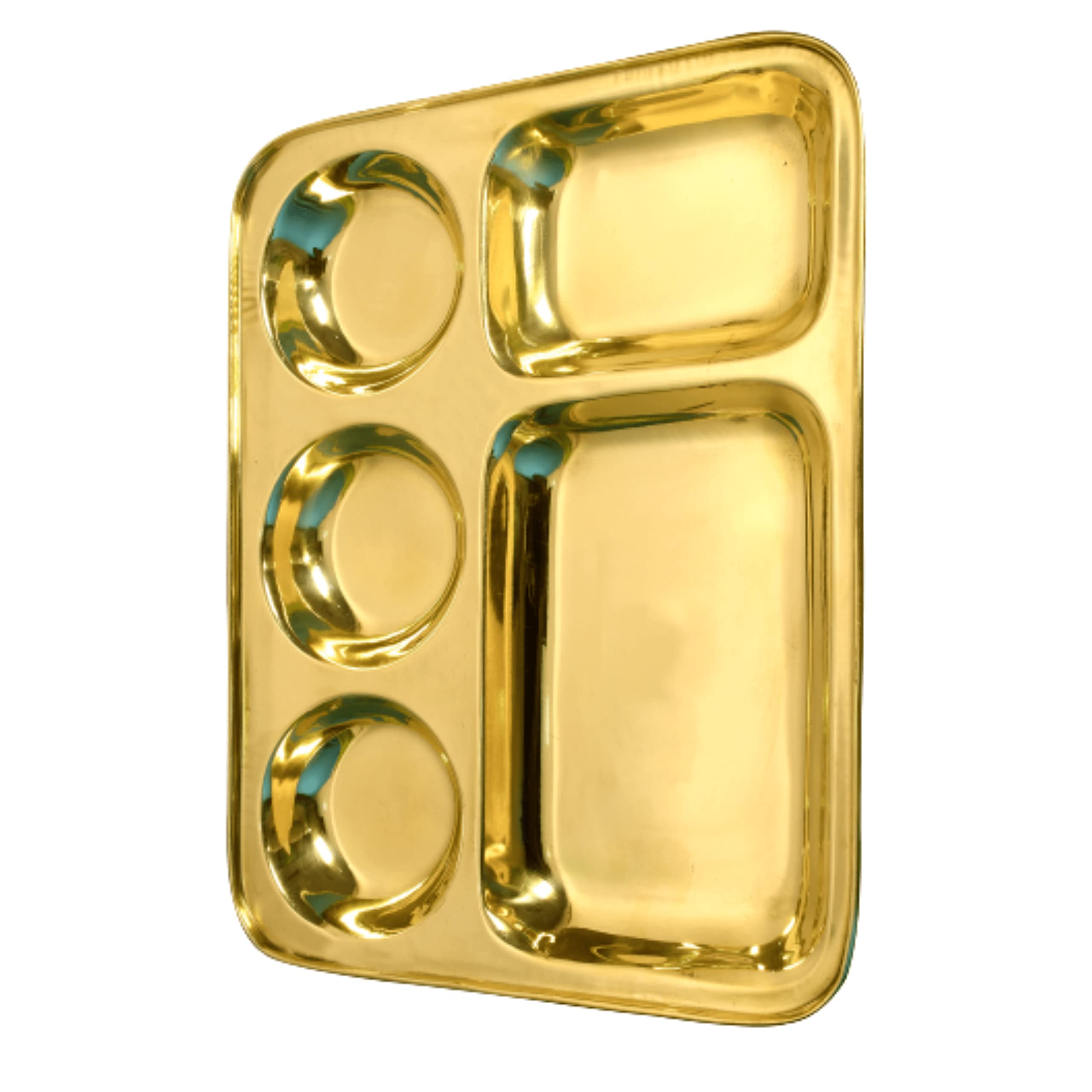 HOKOYA Brass Rectangular Shape Tray For Lunch Or Dinner (B0C6ZQKPHD) Amazon Price History, Amazon Price Tracker