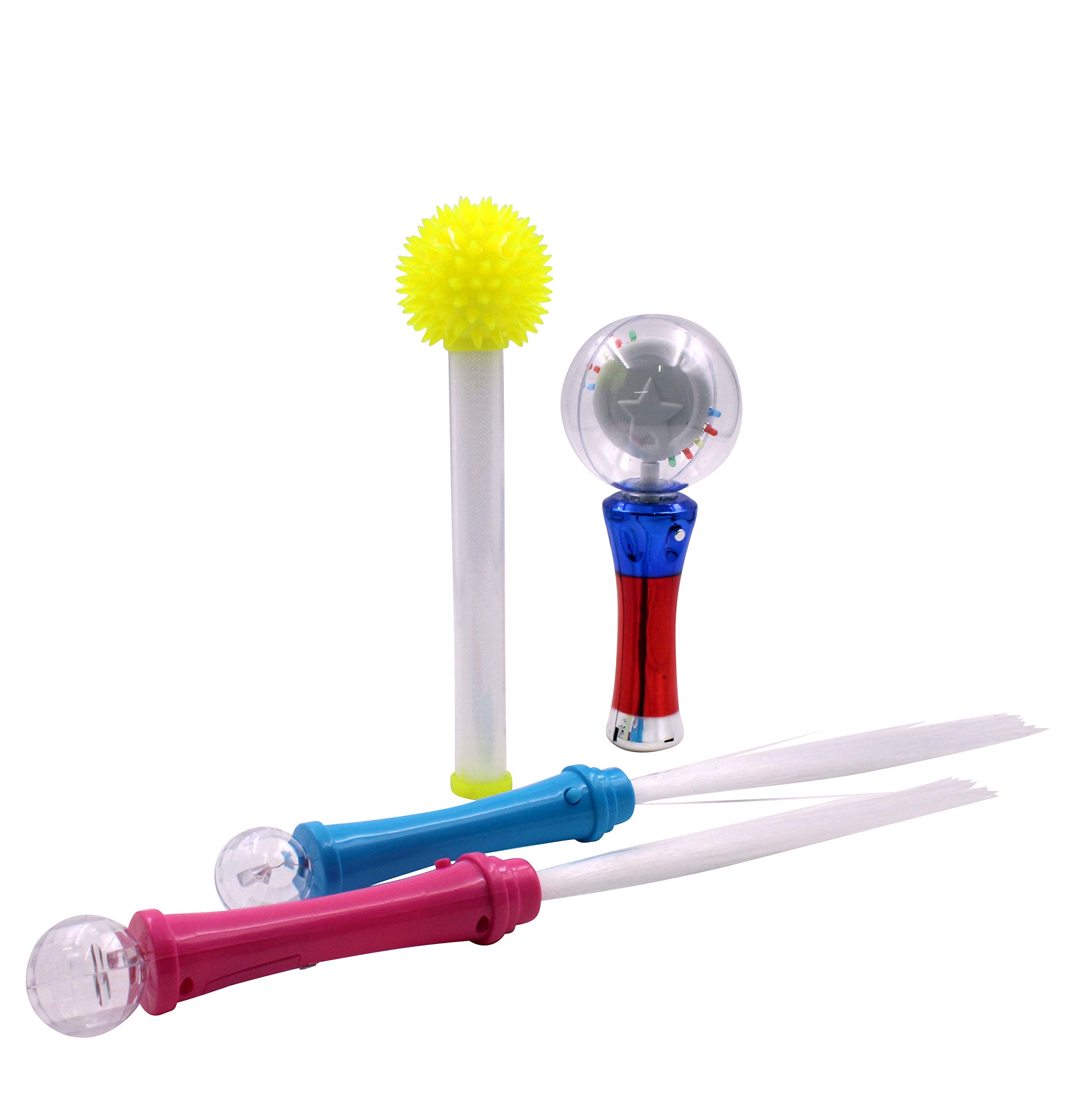 Buy 4 Piece Sensory Play Light Up Kit, 1x Handheld Sensory Spinning