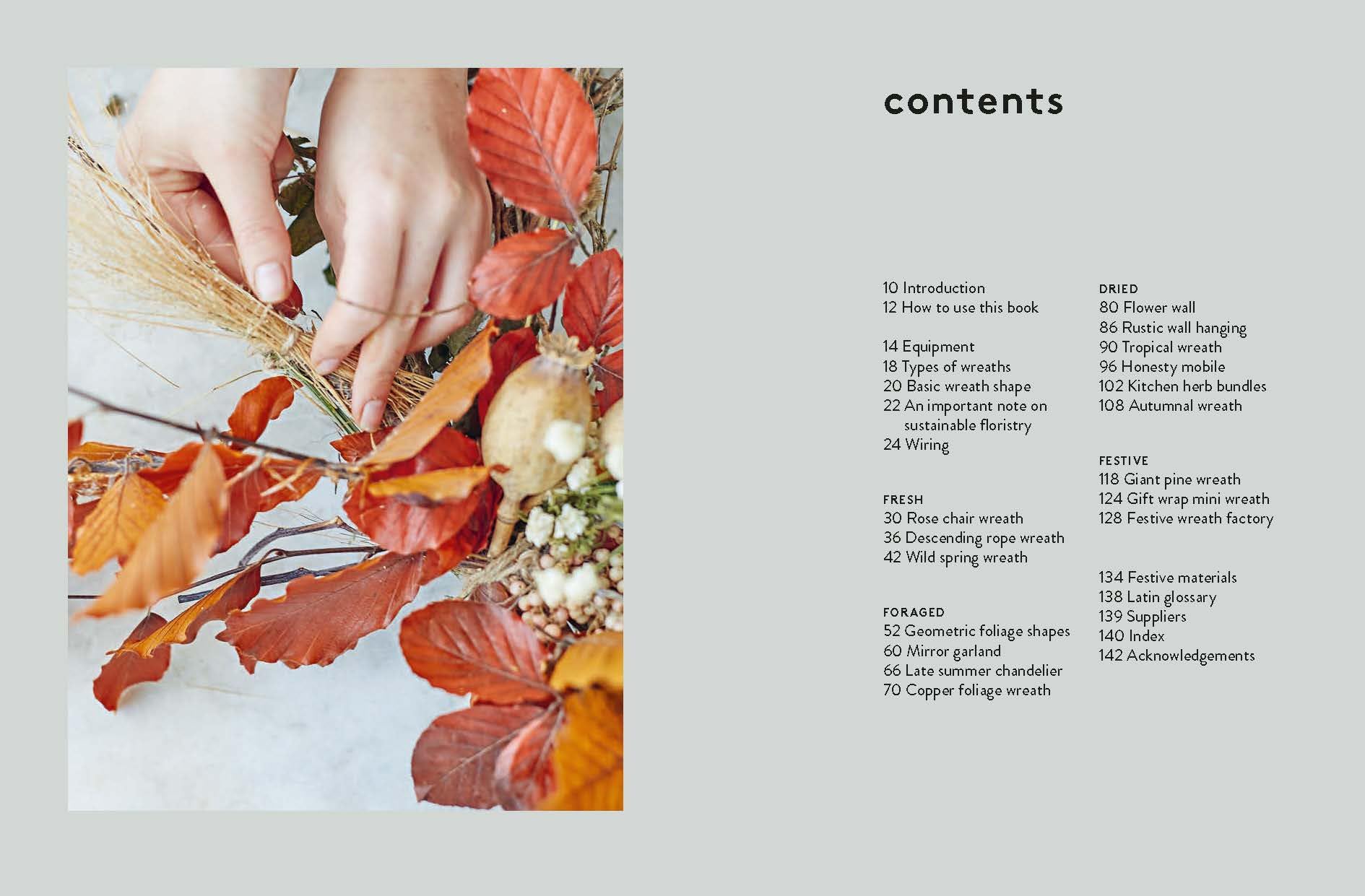 Wreaths: Fresh, Foraged & Dried Floral Arrangements