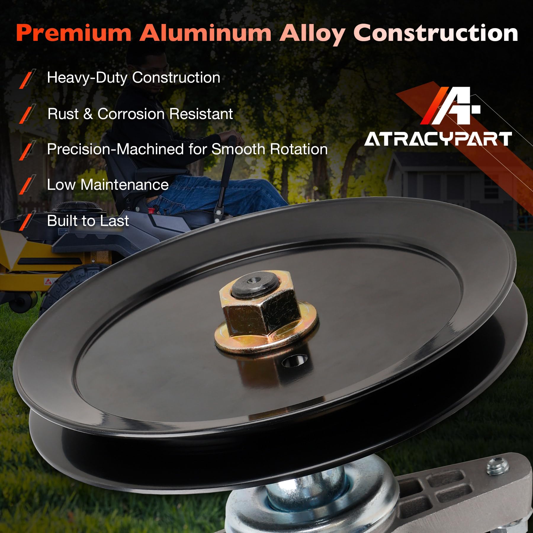 Amazon.com : ATRACYPART 618-09395 Mower Deck Spindle Assembly