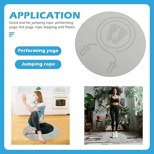 Miniatura 5 de Alfombrilla de salto portátil para el hogar, tapete de espuma para el piso, tapete de entrenamiento para el hogar, gimnasio, tapete de entrenamiento